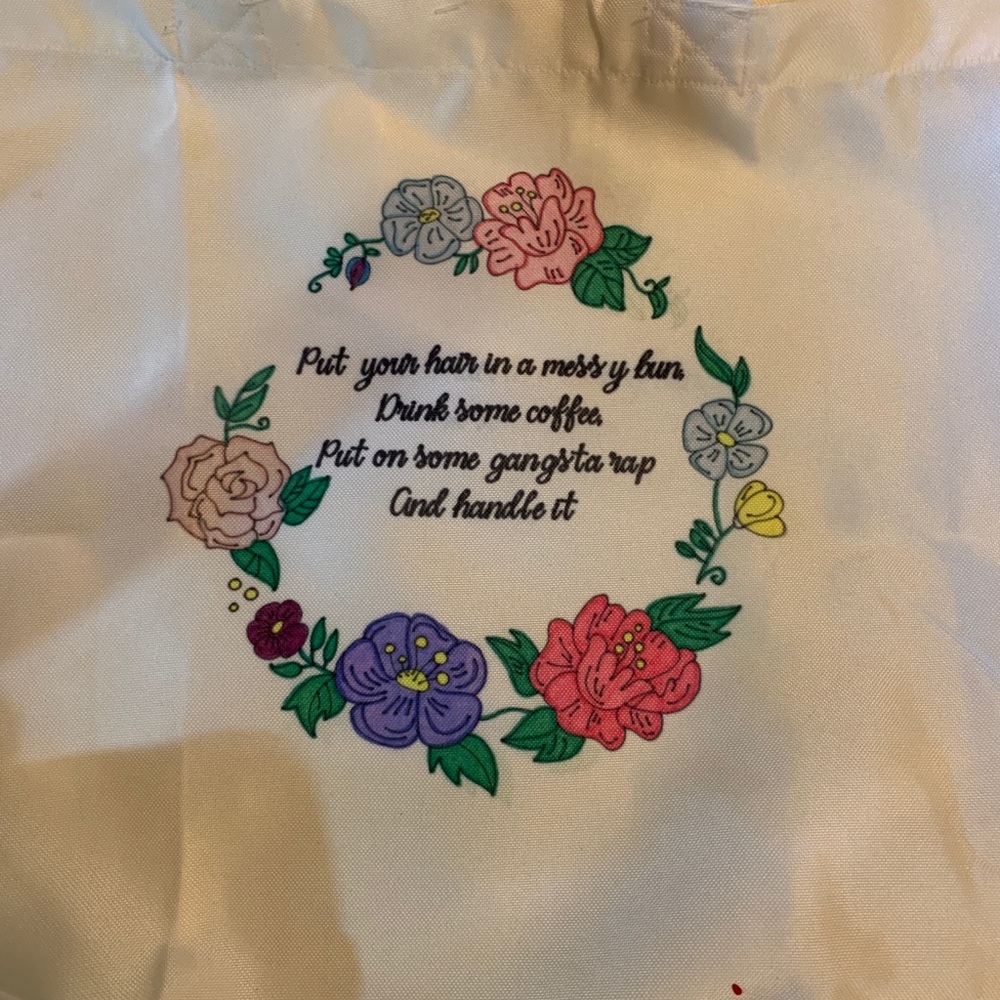 Custom canvas tote bag